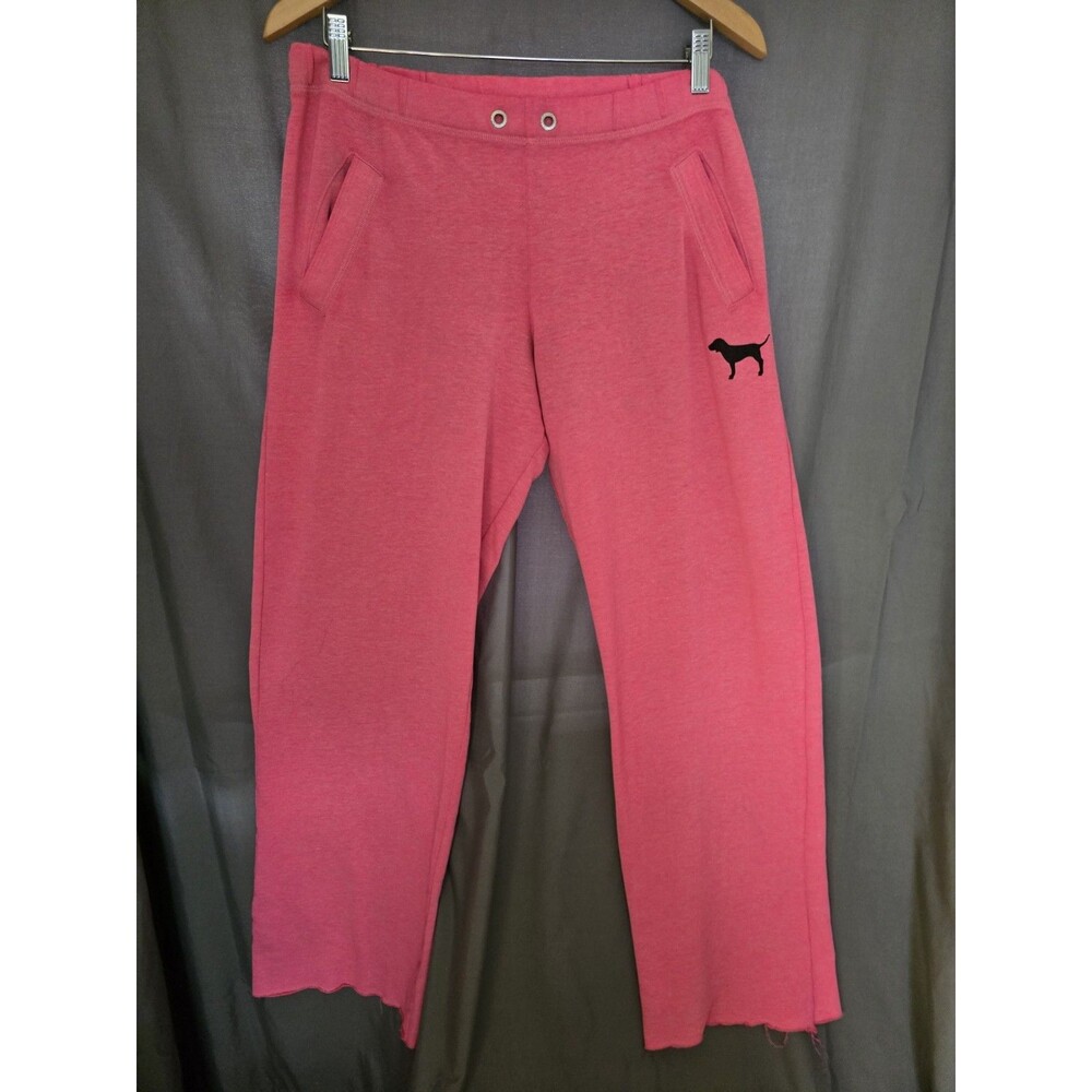 Victoria's Secret PINK Y2K Graphic Logo Flare Sweatpants Pink Women's XS